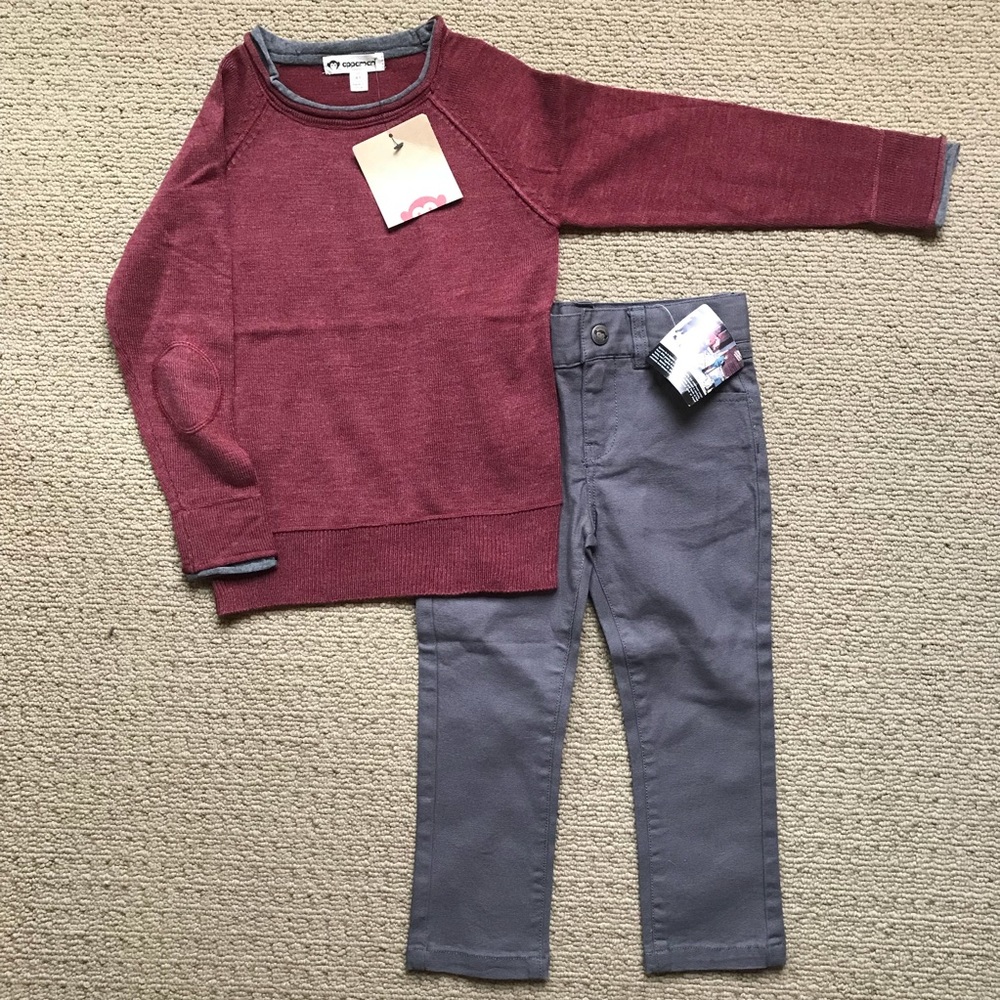 *New w/tags* Appaman sweater and chino set